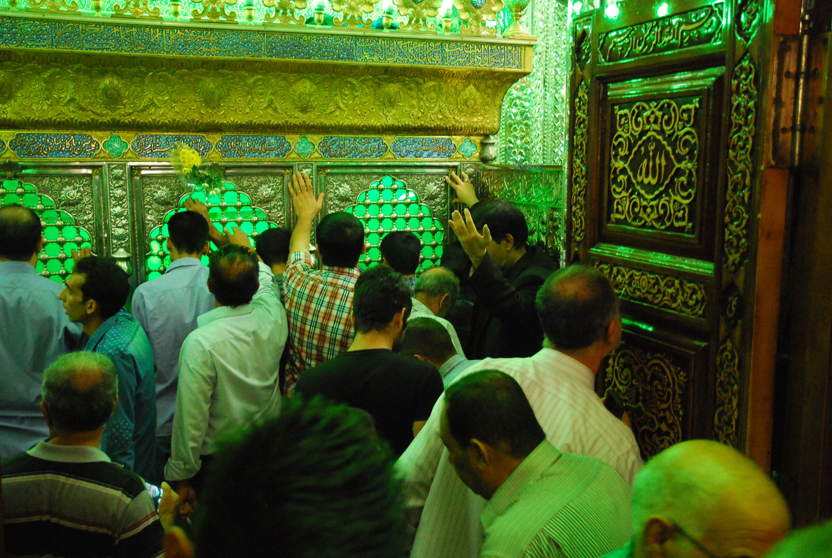 Tombe de l'Imam Zadé Saleh, dans son mausolée