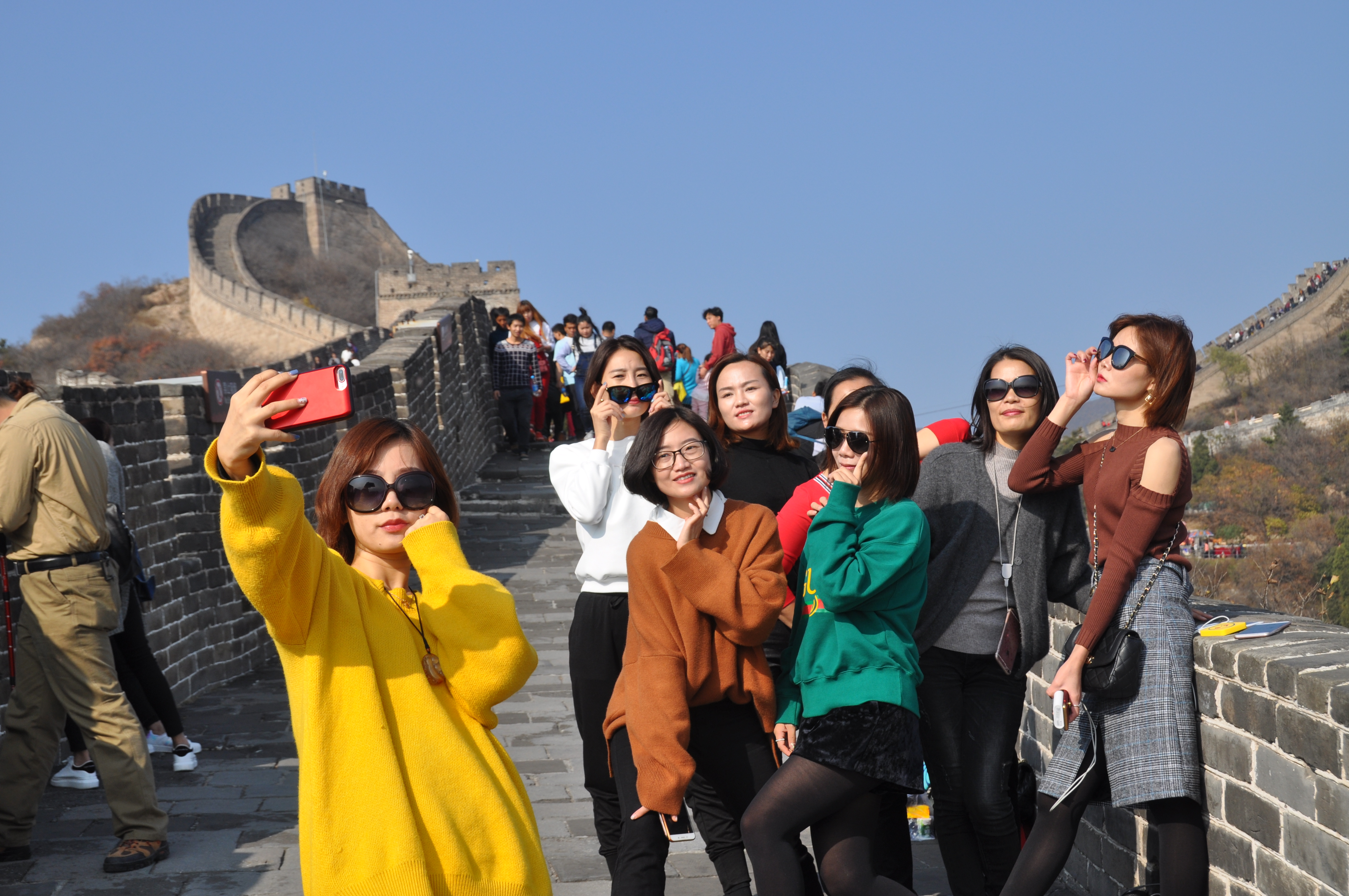 Sur la muraille de chine Sur la muraille de chine