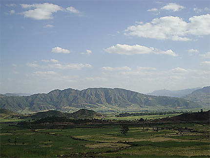 Vallées et montagnes d'Amhara