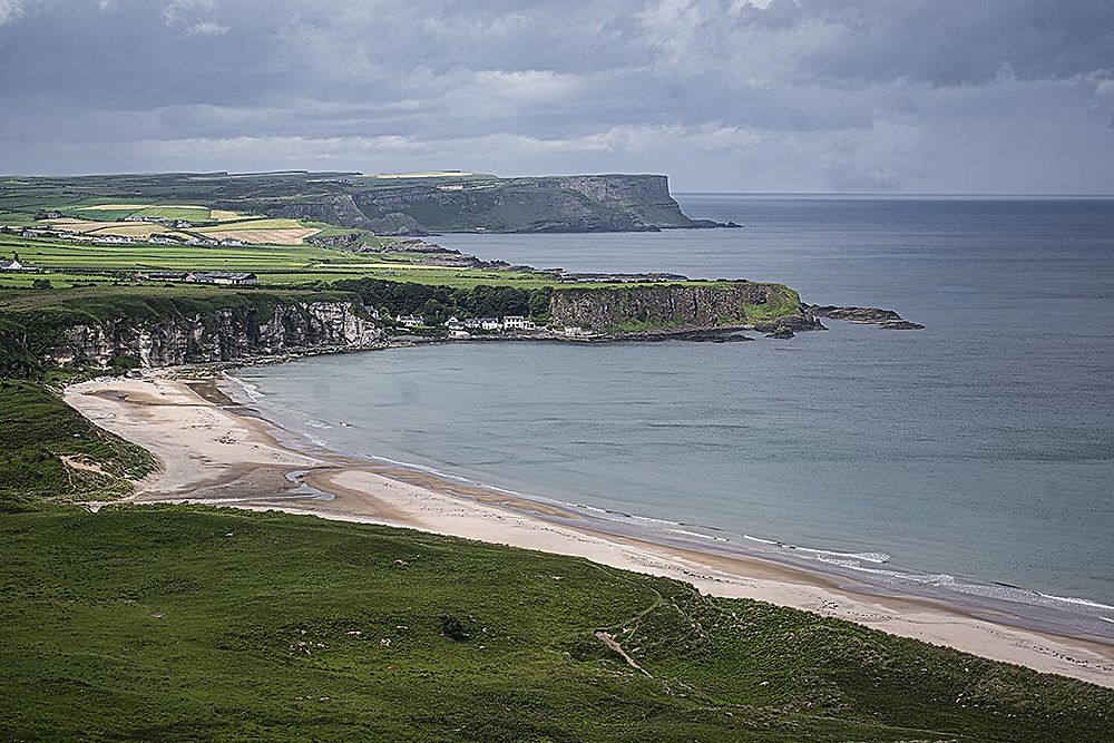 Le long de la côte du Glen d'Antrim