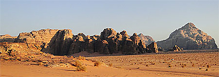 Crépuscule au Wadi Rum