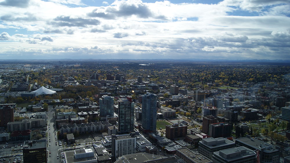 Vue sur Calgary