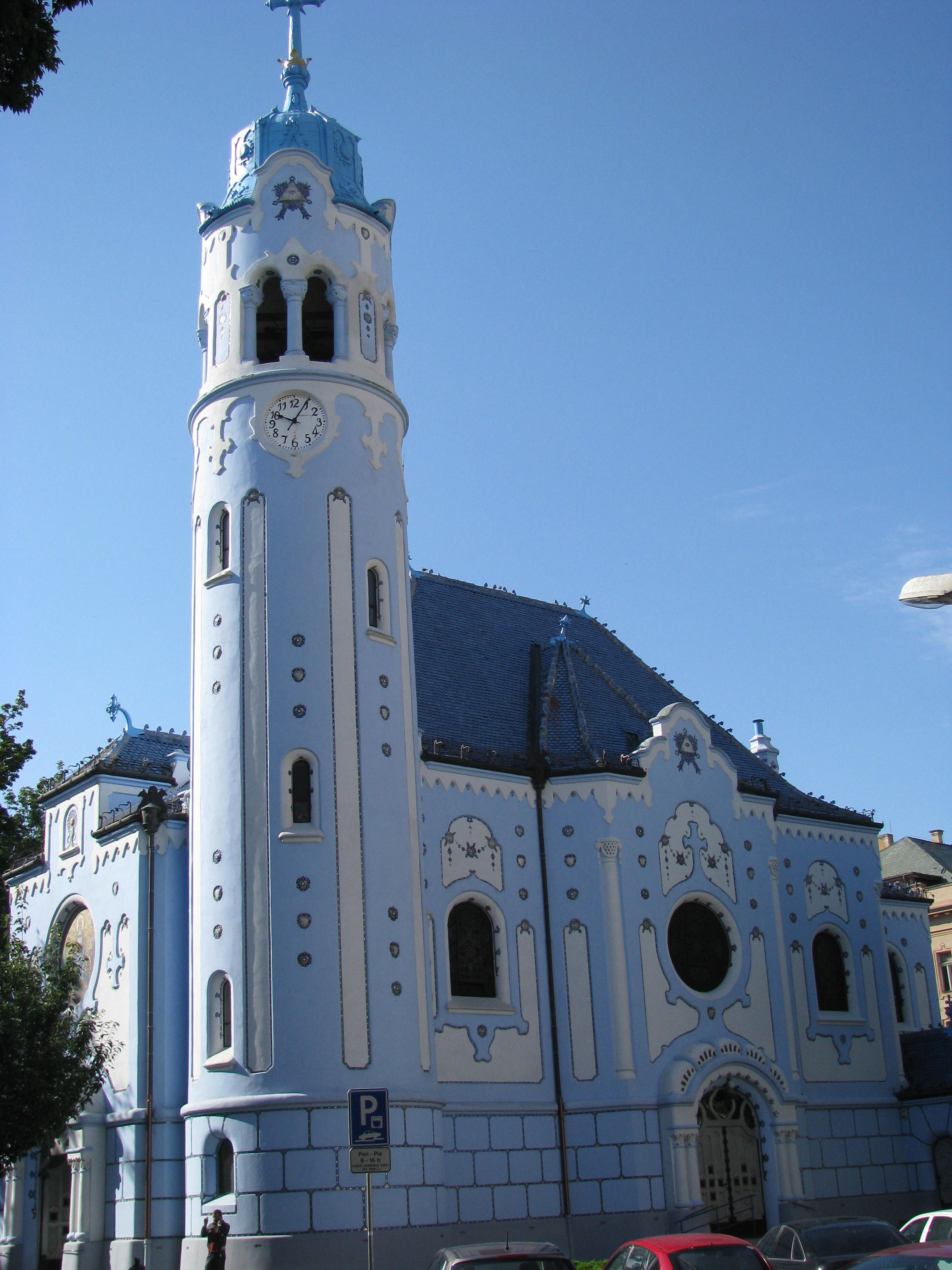 Bratislava - Eglise bleue - Modry kostolik