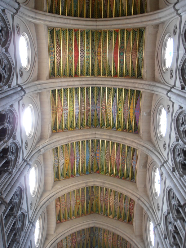 Plafond de la cathédrale de la Almudena Plafond de la cathédrale de la Almudena
