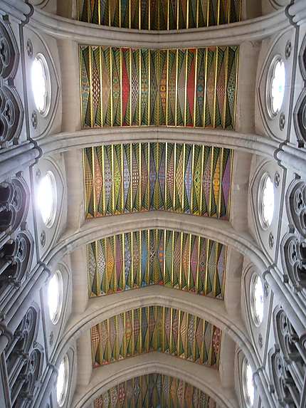 Plafond de la cathédrale de la Almudena