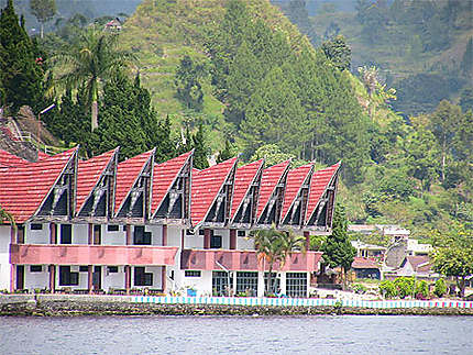 Maison Batok à Danau Toba