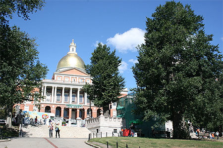 La Massachusetts State House