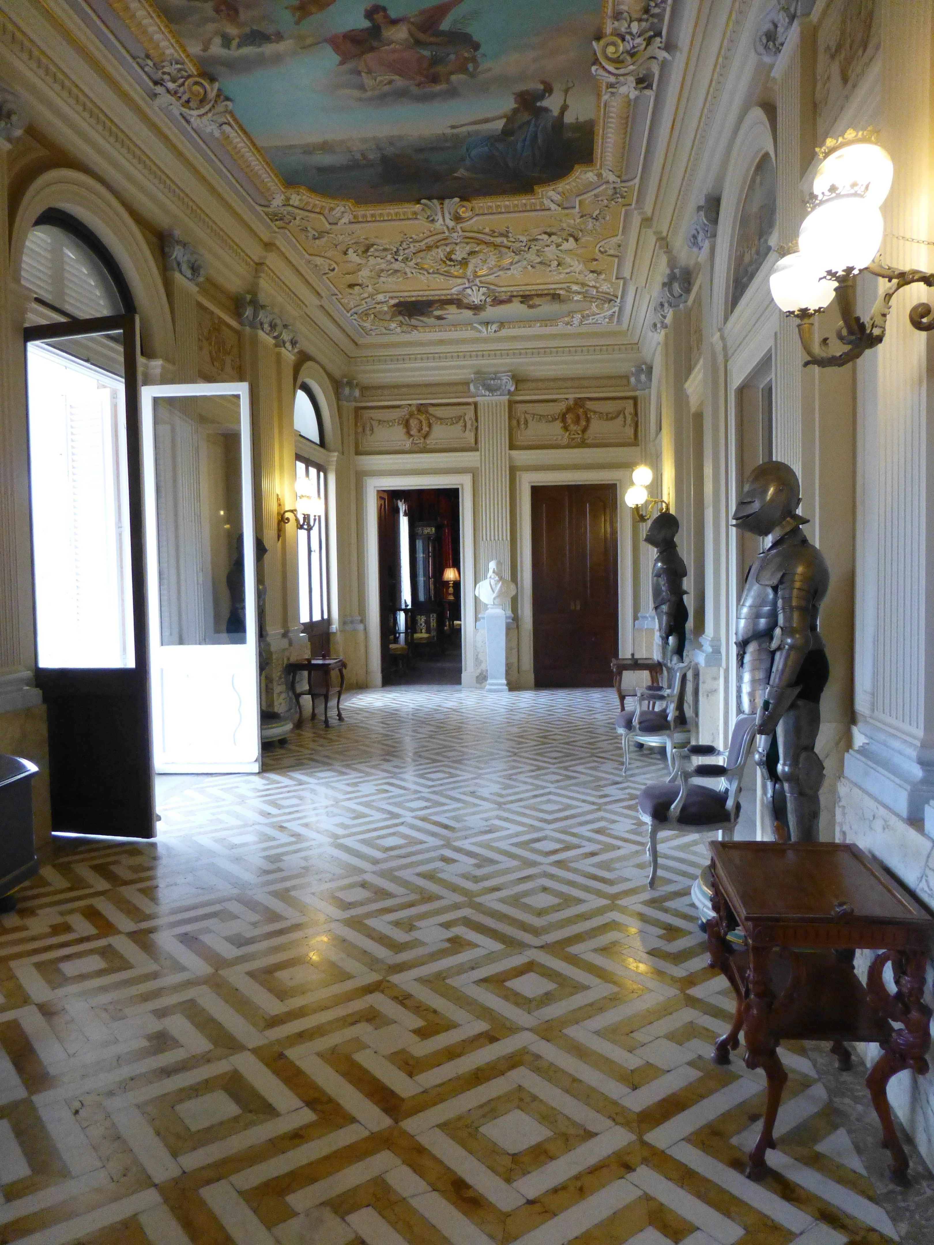 Salle des armures Salle des armures