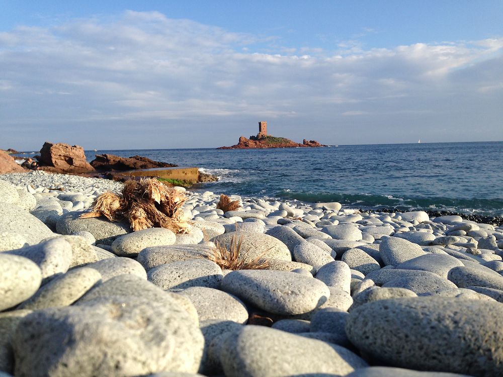 Vue sur l’île d'or (St Raphaël)