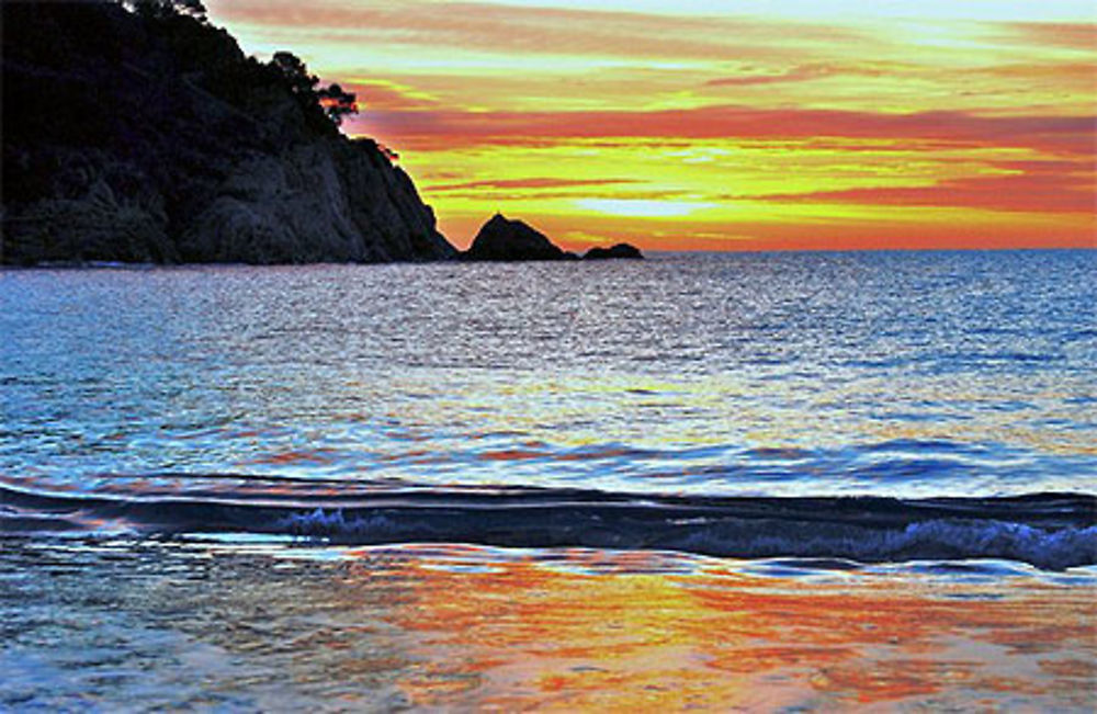 Plage de Llafran: image spectaculaire