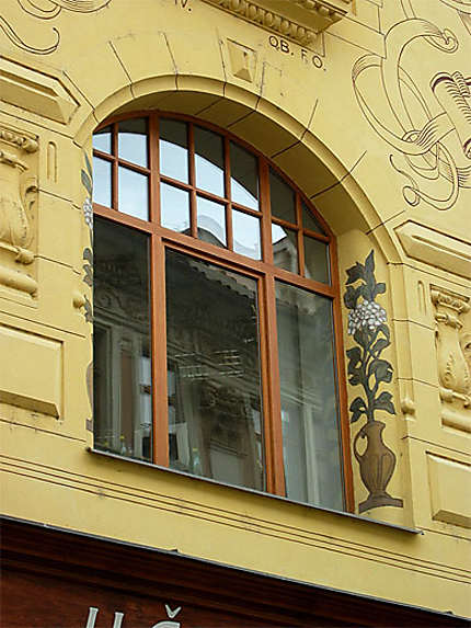 Maison Municipale, détail fenêtre