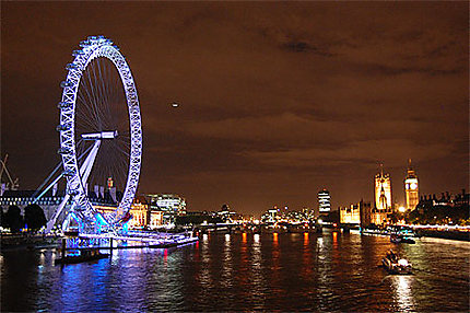 London Eye and Westminster