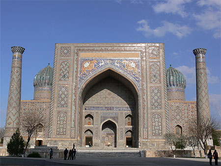 Madrasa Chir Dor, Registan Madrasa Chir Dor, Registan
