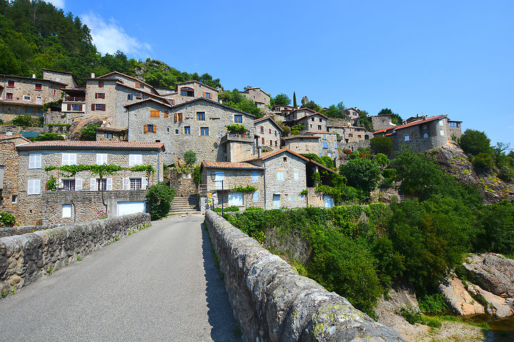 Jaujac, porte d’entrée du parc des Monts d’Ardèche