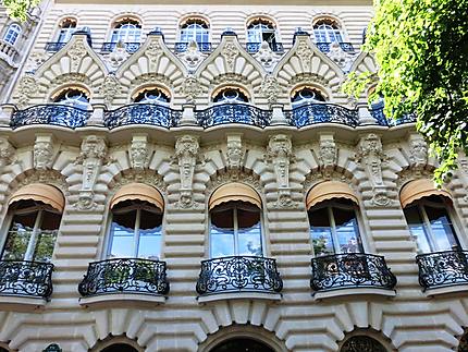 Immeubles Parisien d'un beau quartier
