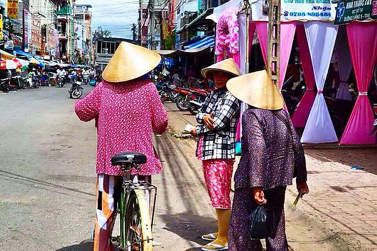 La vie en rose à Vĩnh Long, Vietnam