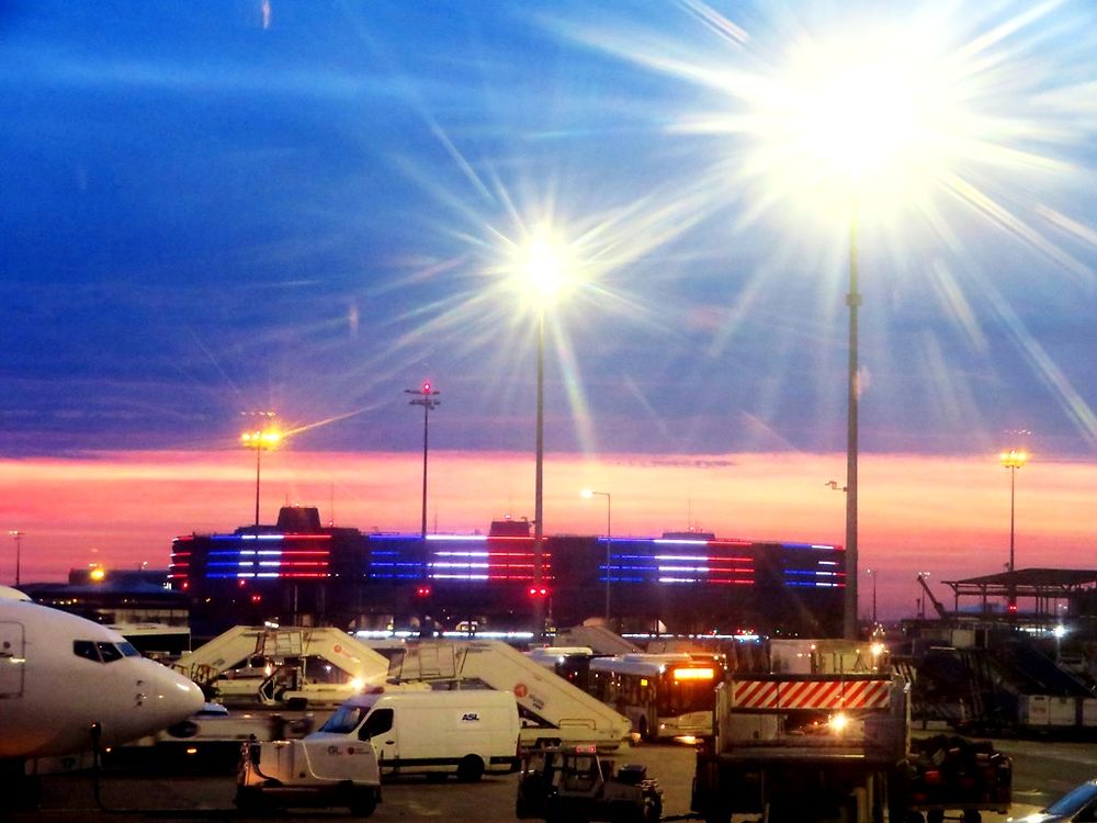 Nuit à Roissy CDG terminal 1