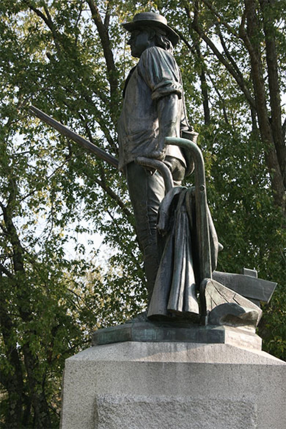 La statue du Minute Man