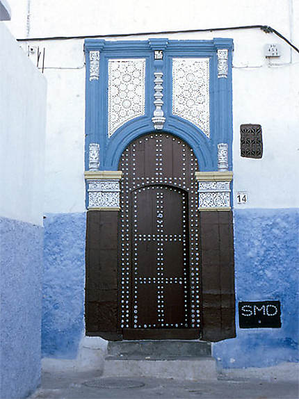 La porte de Dar Baraka dans la casbah des ouaïdas