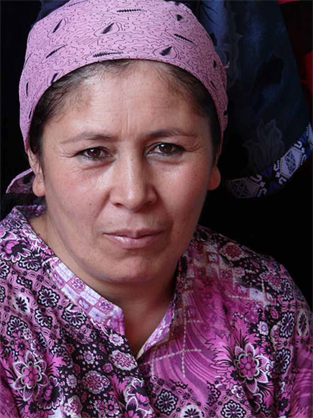 Femme au marché d'Urgut