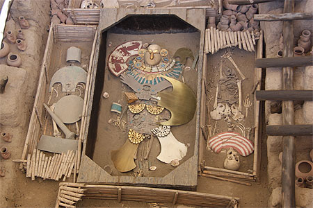 Site de la tombe du Seigneur de Sipan Site de la tombe du Seigneur de Sipan