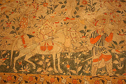 Peinture du mausolée