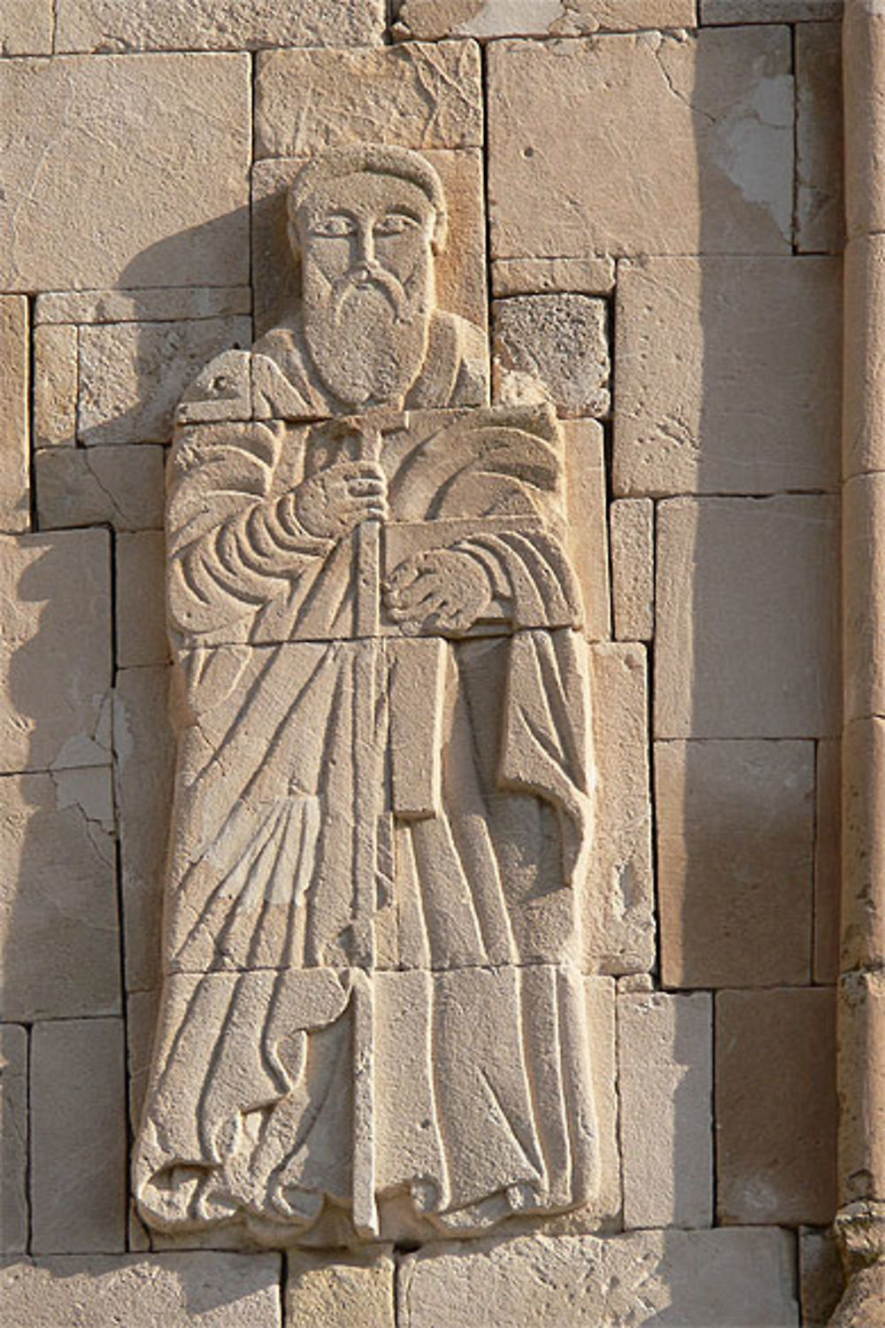 Bas relief sur la façade de Kara kilisa