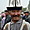 Kirghize et son chapeau traditionnel