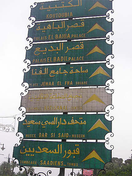 Sites marrakchis