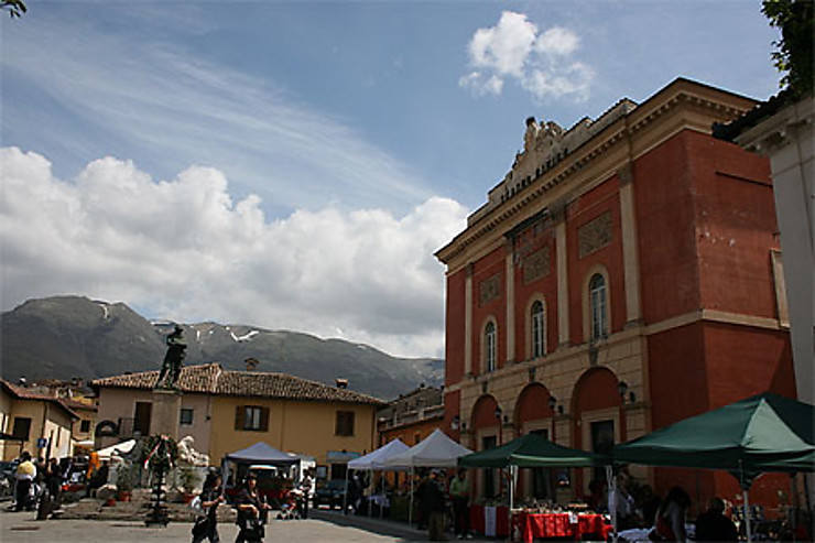 Piazza Veneto de Norcia