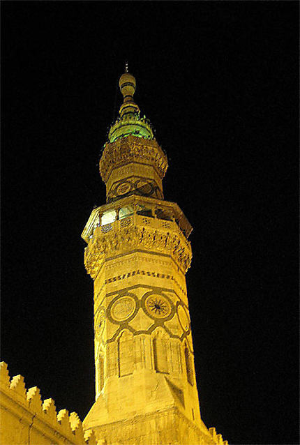 Minaret nuit