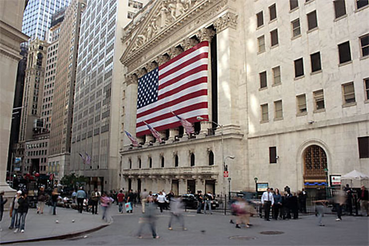 La Bourse : Wall Street : Lower Manhattan : Manhattan : New York ...