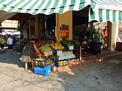 Ville de Corfou - Au marché