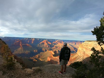 Coucher de soleil au Grand Canyon 