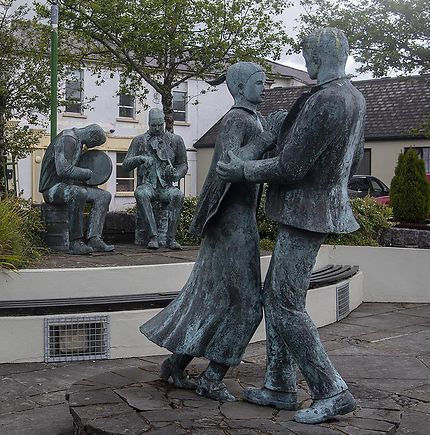 Sculptures de danse irlandaise