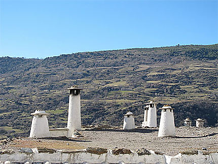 Cheminées de Las Alpujaras à Bubion