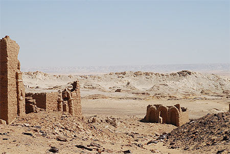 Le désert en ruines ...