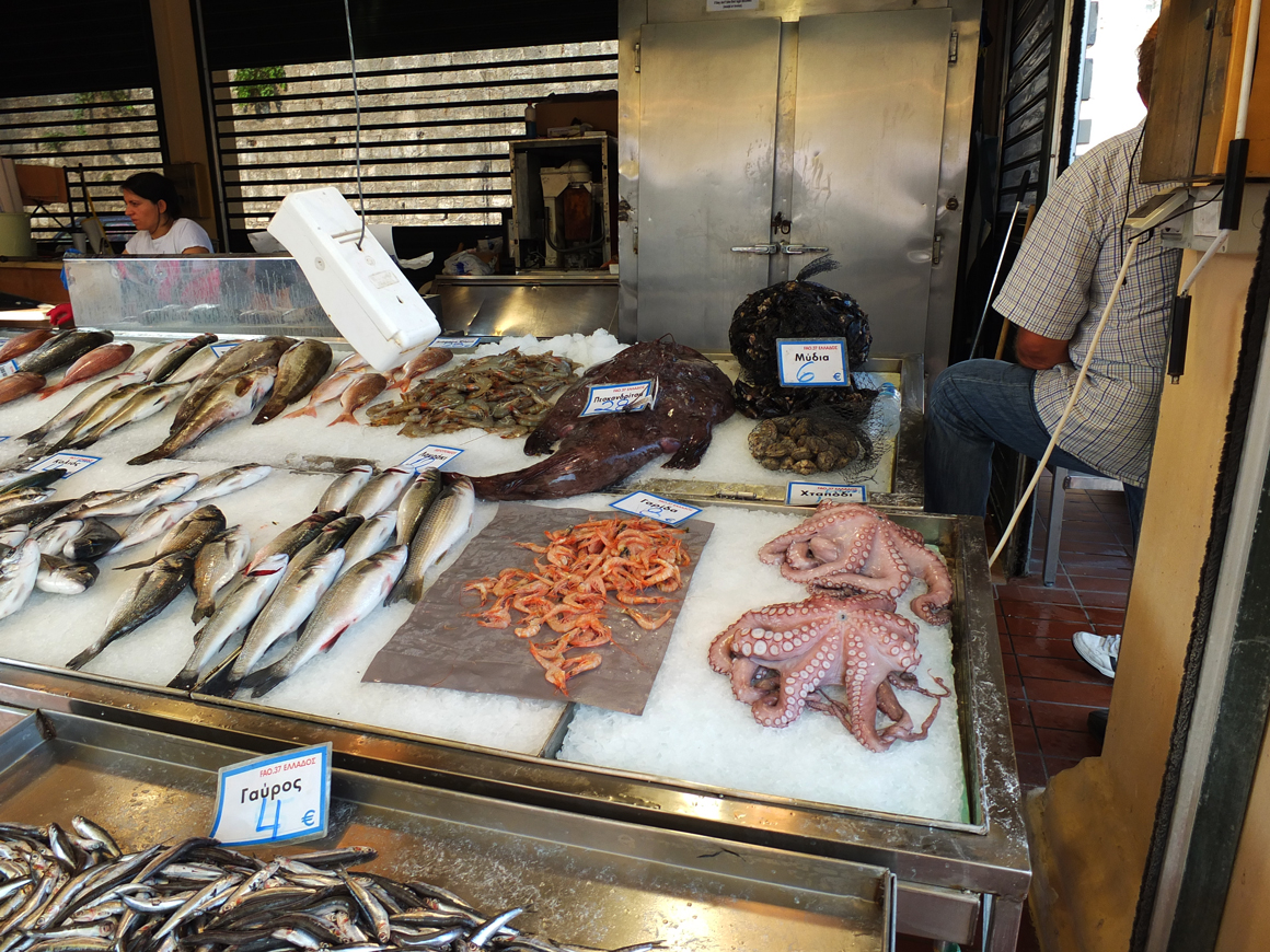 Ville de Corfou - marché Ville de Corfou - marché