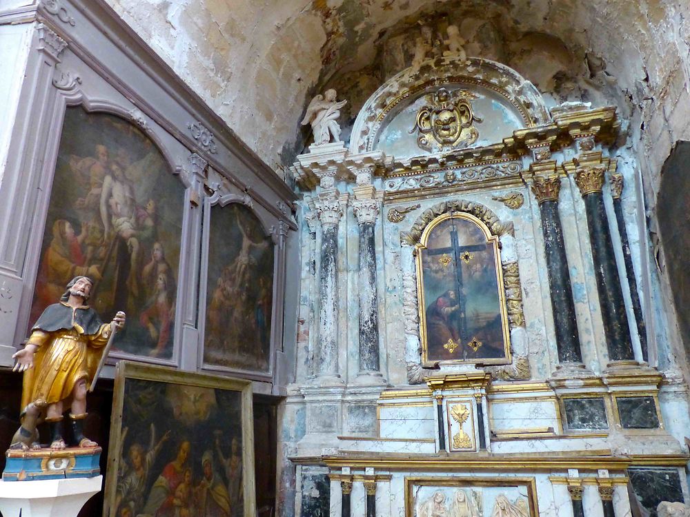 Eglise de Saignon - Intérieur