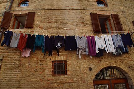 Séchoir à San Gimignano