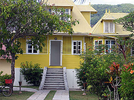 La maison jaune de la Digue Lodge est classée monument historique