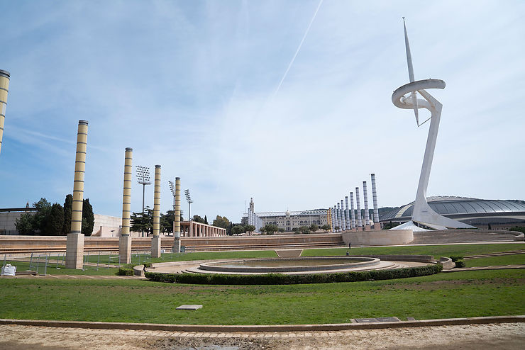 L’anneau olympique (Anella Olimpica) de Montjuïc