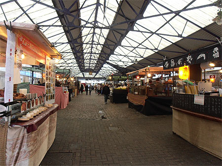 Marché couvert à Greenwitch Marché couvert à Greenwitch