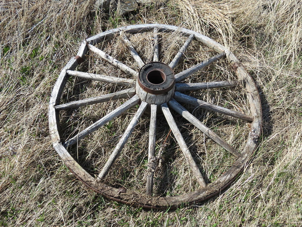 Roue de charrette