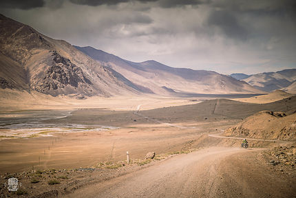 Seul au monde, route du Pamir, Tadjikistan