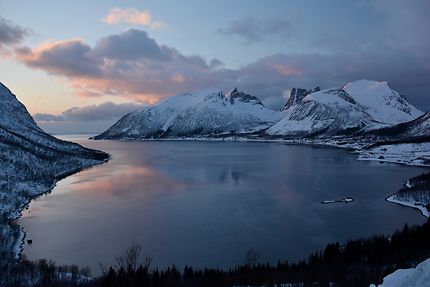 Sérénité sur l'île de Senja