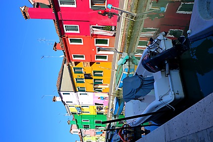 L'île de Burano, Venise