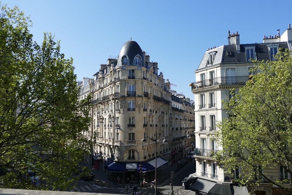 Vue sur des Immeubles haussmanniens 