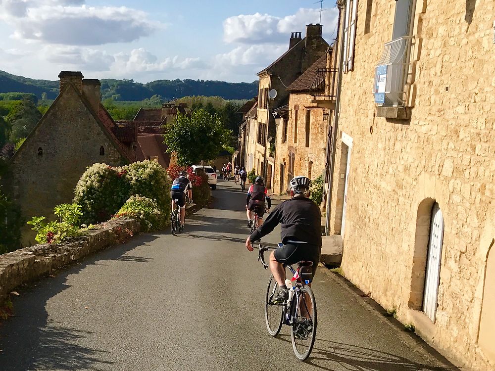 Randonnée en vélo de route