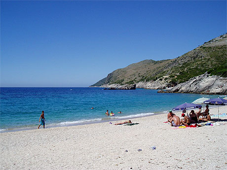 Plage aux environs de Lukovë Plage aux environs de Lukovë